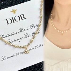 DIOR pearl necklace