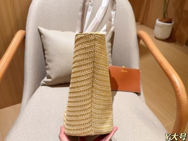 miumiu woven handbag