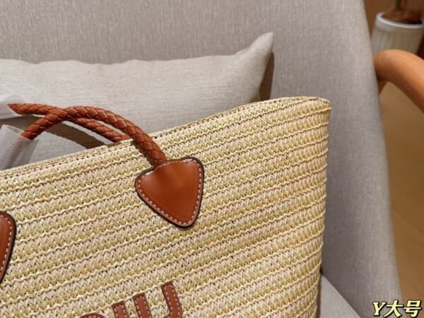 miumiu woven handbag