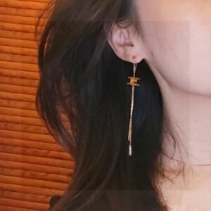 Celine vintage tassel earrings