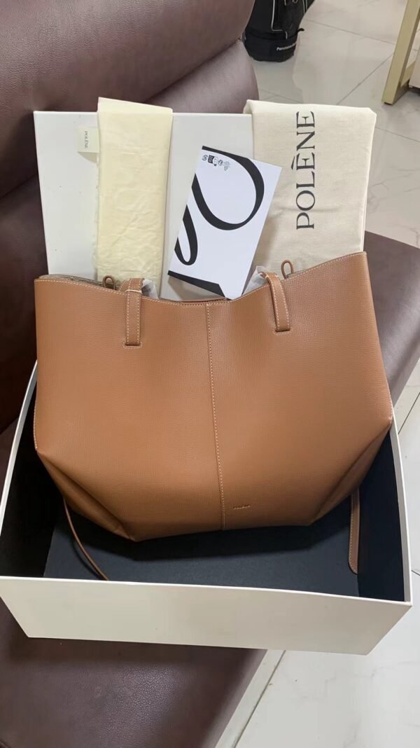 POLENE Tote Shoulder Bag 42x25x8.5cm