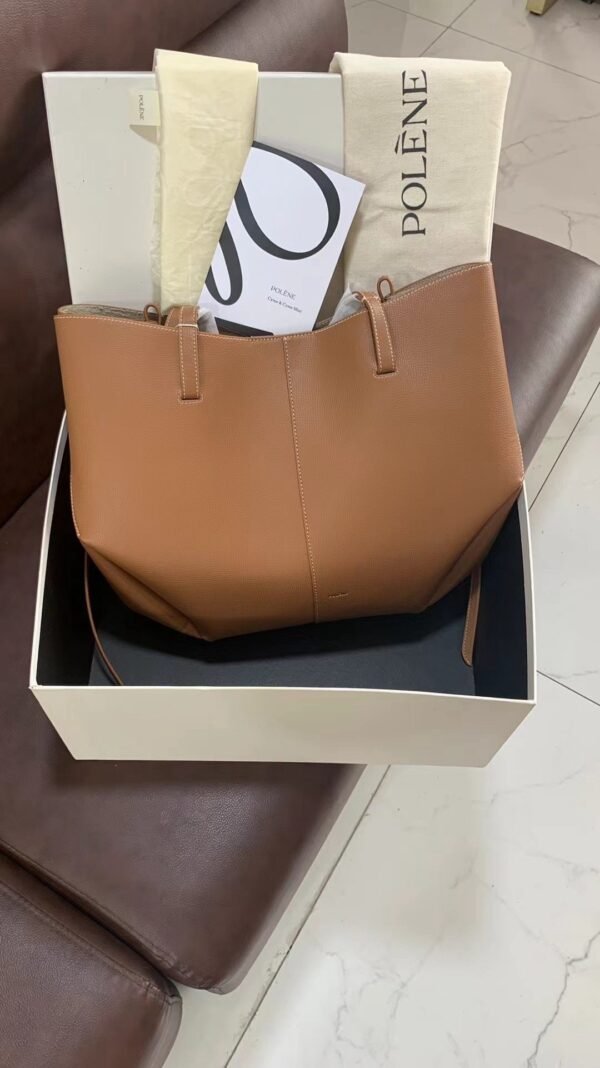 POLENE Tote Shoulder Bag 42x25x8.5cm