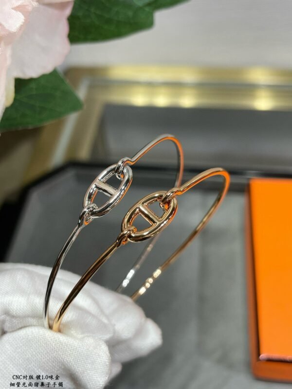 Hermès pig nose bracelet