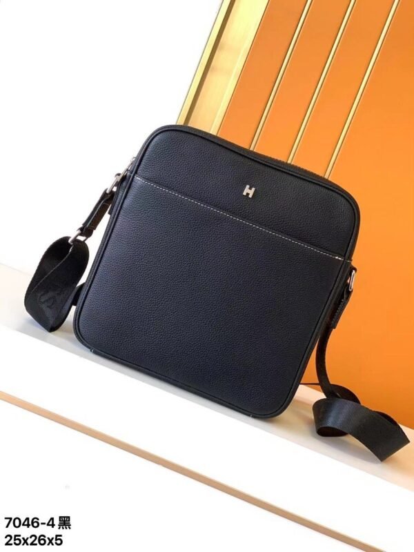 Hermes Men’s Briefcase Crossbody Bag Premium Edition 26x24x6cm