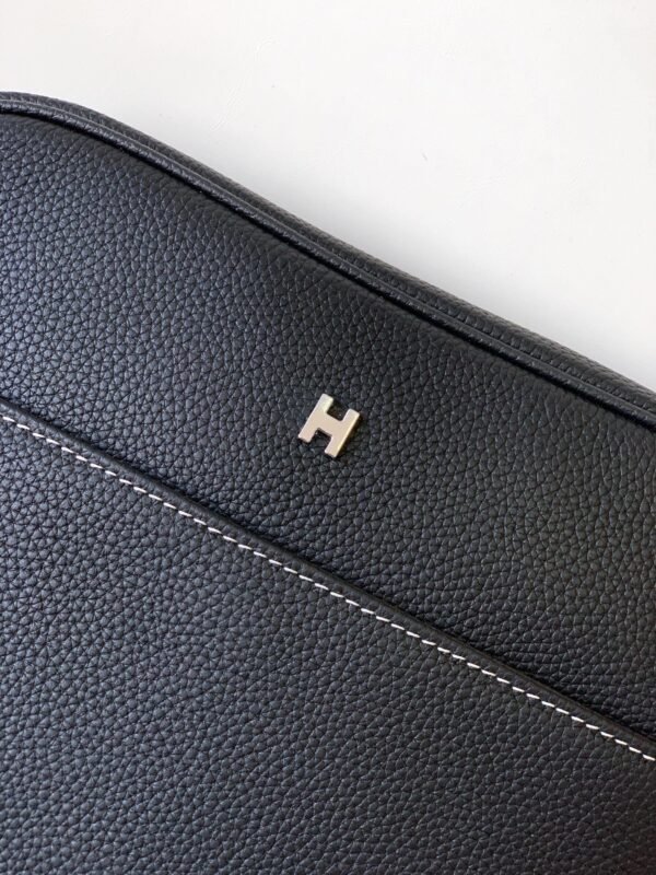 Hermes Men’s Briefcase Crossbody Bag Premium Edition 26x24x6cm
