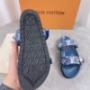 Louis Vuitton Summer Slippers with Adjustable Buckle Strap