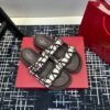 Valentino V-buckle Velcro sandals slippers