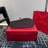 Valentino V-buckle Velcro sandals slippers
