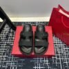 Valentino V-buckle Velcro sandals slippers