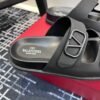 Valentino V-buckle Velcro sandals slippers
