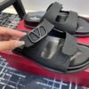 Valentino V-buckle Velcro sandals slippers