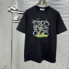 Loewe printed T-shirt for men and women couples pure cotton 280g high quality T-shirt