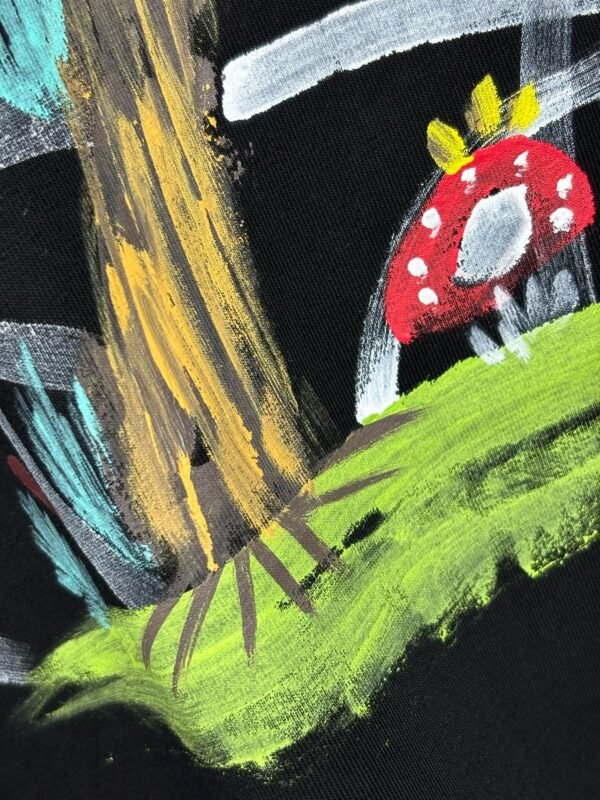 Loewe printed T-shirt for men and women couples pure cotton 280g high quality T-shirt