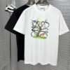 Loewe printed T-shirt for men and women couples pure cotton 280g high quality T-shirt
