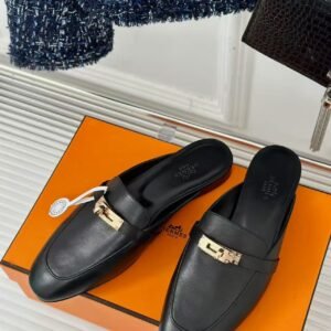 微信图片_20250428201334.jpg Hermès Classic Kelly Buckle Mule Slippers Premium Edition
