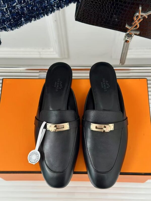 Hermès Classic Kelly Buckle Mule Slippers Premium Edition