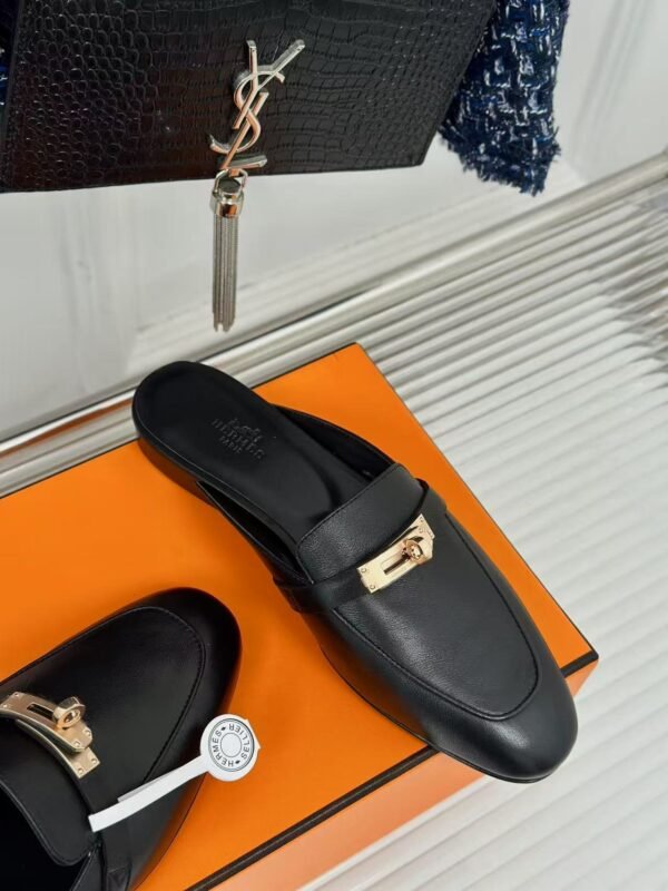 Hermès Classic Kelly Buckle Mule Slippers Premium Edition