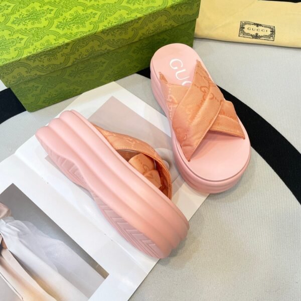 GUCCI new waterproof thick-soled slippers