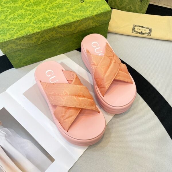 GUCCI new waterproof thick-soled slippers