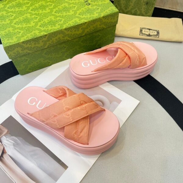 GUCCI new waterproof thick-soled slippers
