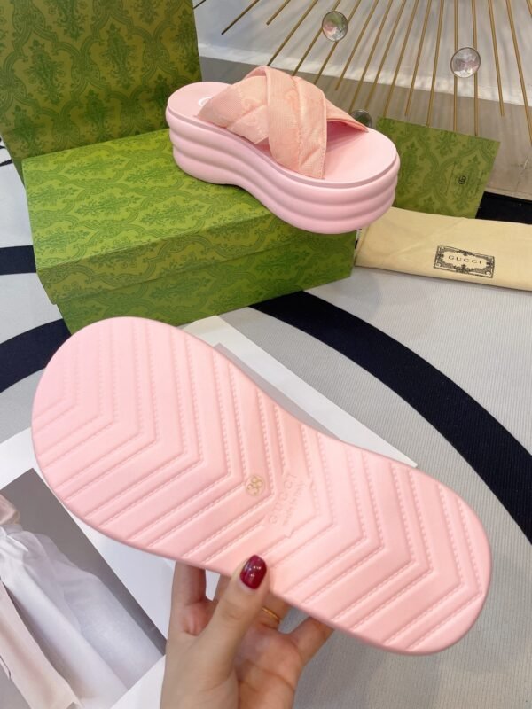 GUCCI new waterproof thick-soled slippers