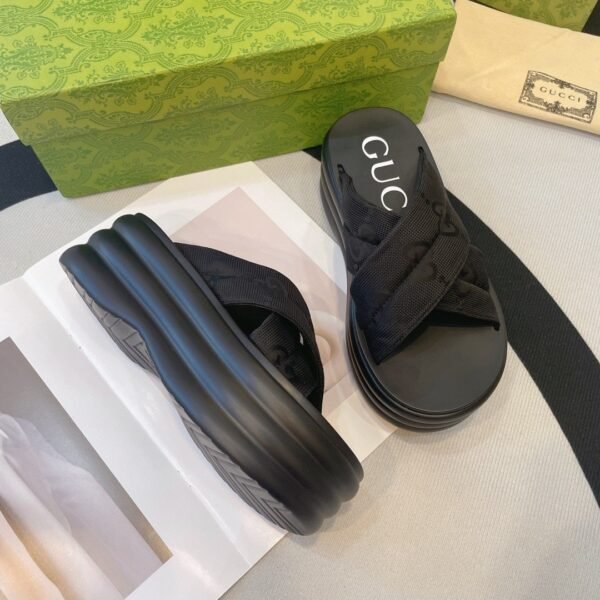 GUCCI new waterproof thick-soled slippers