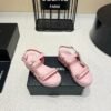 Chanel 2025 Summer Sandals Premium Edition Heel Height 5cm