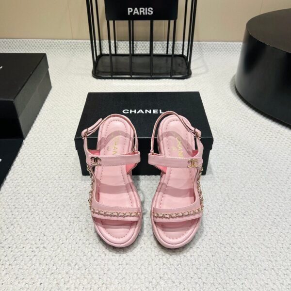 Chanel 2025 Summer Sandals Premium Edition Heel Height 5cm