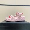 Chanel 2025 Summer Sandals Premium Edition Heel Height 5cm