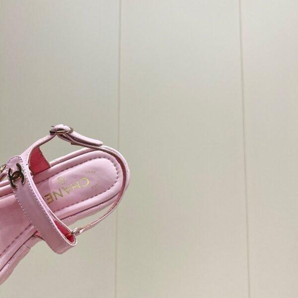 Chanel 2025 Summer Sandals Premium Edition Heel Height 5cm