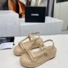 Chanel 2025 Summer Sandals Premium Edition Heel Height 5cm