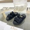 DIOR Classic Canvas Slides