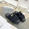 DIOR Classic Canvas Slides
