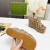 GUCCI new thick-soled slippers height 11cm