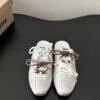 MiuMiu & New Balance joint 2025 summer retro sports half slippers Premium
