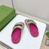 GUCCI new summer sandals canvas fabric