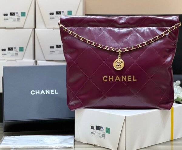 Chanel shoulder bag official website 1:1 advanced version 39x42x8cm