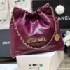 Chanel shoulder bag official website 1:1 advanced version 39x42x8cm