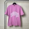 Balenciaga T-shirt high-end version NOLOGO letter short sleeve 260 fabric