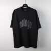 Balenciaga T-shirt high-end version NOLOGO letter short sleeve 260 fabric