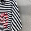 GUCCI 2025 Summer New Striped Letter T-shirt Premium Edition