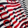 GUCCI 2025 Summer New Striped Letter T-shirt Premium Edition