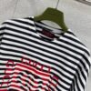 GUCCI 2025 Summer New Striped Letter T-shirt Premium Edition