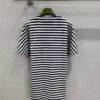 GUCCI 2025 Summer New Striped Letter T-shirt Premium Edition