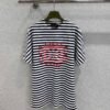 GUCCI 2025 Summer New Striped Letter T-shirt Premium Edition