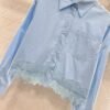 Loewe lace long-sleeved shirt