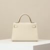 Hermes Kelly bag cream gold mouth advanced version 1:1 official website 19x12x6cm