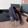 ZEGNA Belt fabric elastic belt advanced version official website 1:1