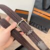 ZEGNA Belt fabric elastic belt advanced version official website 1:1