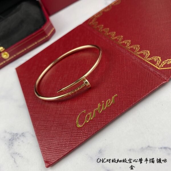 Cartier nail bracelet without diamond style advanced version